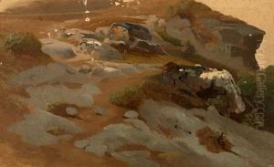 Etudes Pour Des Paysages Rocheux