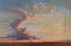 Wolkenstudie Uber Der Ebene