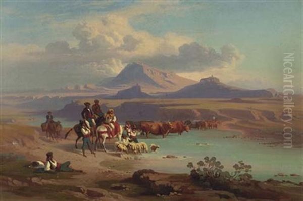 Italienische Landschaft - view 1