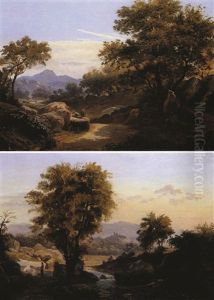 Vedute Con La Campagna Romana (pair) Vedute Con La Campagna Romana (pair)