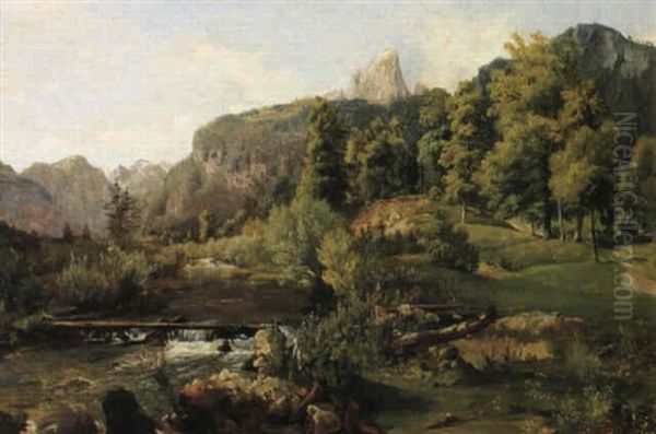 Schweizer Berglandschaft - view 1