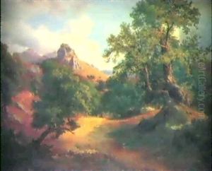 Romische Campagna Landschaft by Johann Jakob Frey