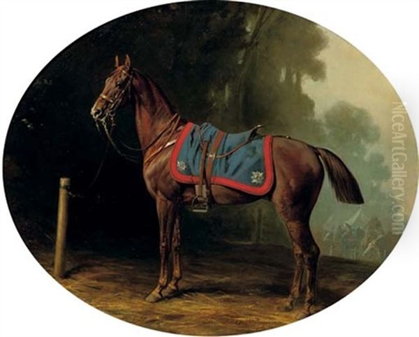 A Military Horse - view 1