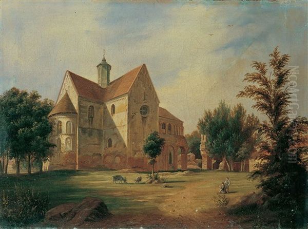 Blick Auf Die Klosterkirche Lehnin In Der Mark Brandenburg - view 1