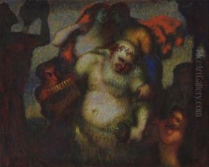 The Drunken Silenus by Adolf Frey-Moock