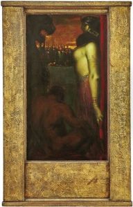 Samson Und Delila by Adolf Frey-Moock