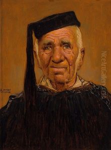 Portrait Eines Schweizer Landmannes