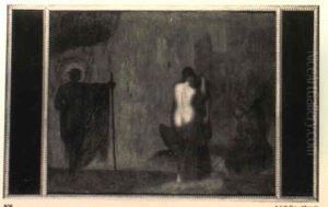 V Heroische Landschaft by Adolf Frey-Moock