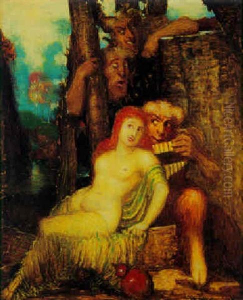 Pan Und Nymphe - view 1