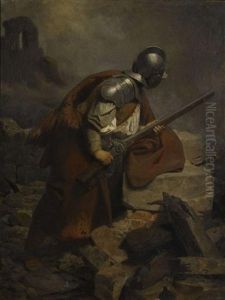 Krieger by Albert Freytag