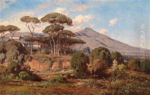 Scene Near Rome by Richard Freytag