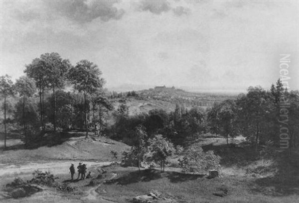 Blick Auf Gotha Mit Schloss Friedenstein - view 1