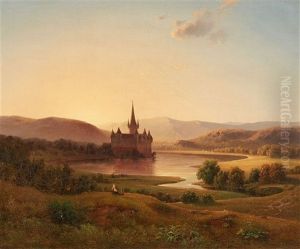 Landschaft Bei Rosenheim by Joachim Frich