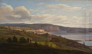 Utsyn Over Christiania Og Akershus Slott