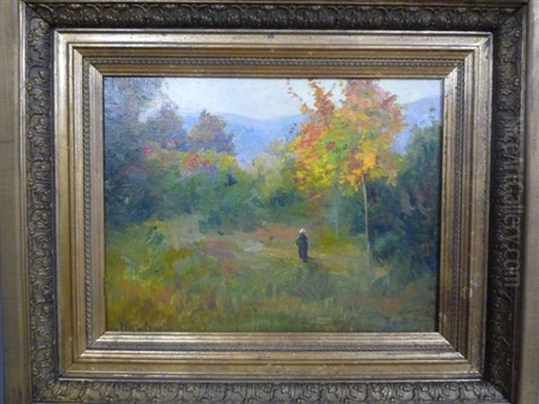 Femme Dans Un Paysage - view 1
