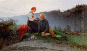 Midsommardans I Dalarna
