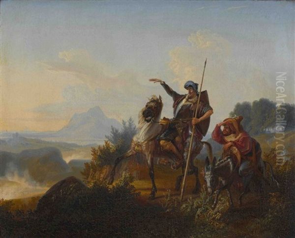 Don Quijote Und Sancho Panza - view 1
