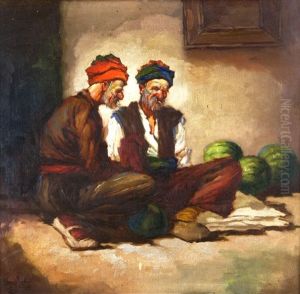 Z Friedbergu (1829 - 1908) by Emanuel Salomon Freiherr von Friedberg-Mirohorsky