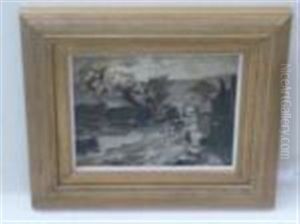 Winter Sketch, Wensleydale by Arthur A. Friedenson