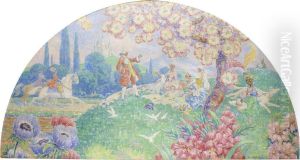 La Collation Champetre by Henri Aurrens