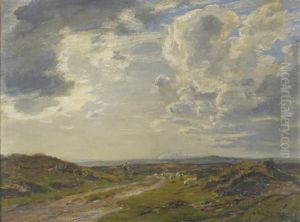 Morning - Middlebere Heath, Dorset by Arthur A. Friedenson
