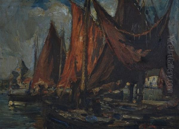 Fishing Boats At Mooring - view 1