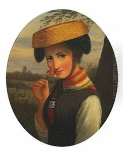 Portrait Of A Young Lady From Vienna