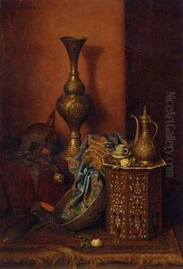 An Arabic Still Life by Camilla Edle von Malheim Friedlaender