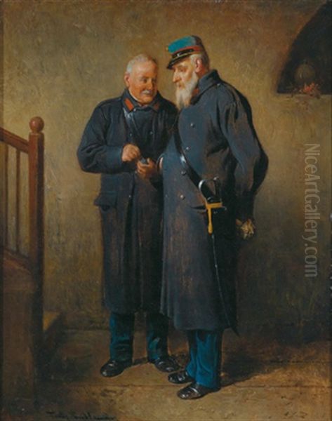 Zwei Veteranen Im Gesprach - view 1