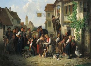 Der Maler Im Dorfe