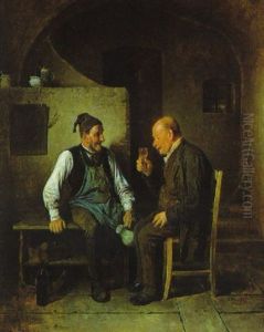 Ein Guter Tropfen by Friedrich V. Malheim Friedlaender