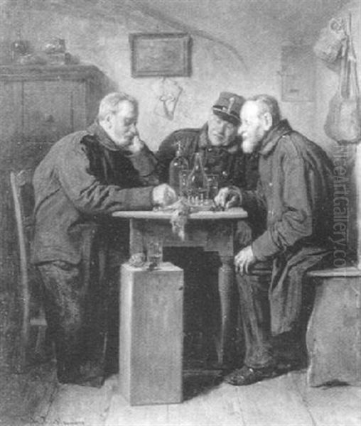 Invaliden Beim Schachspiel - view 1