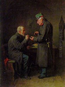 A Pinch Of Snuff by Friedrich V. Malheim Friedlaender