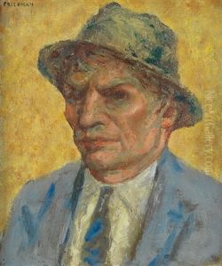 Self Portrait by Arnold Aaron Friedman