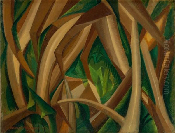 Untitled (leaf Abstraction I) - view 1