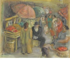 Vegetable Stand by Arnold Aaron Friedman