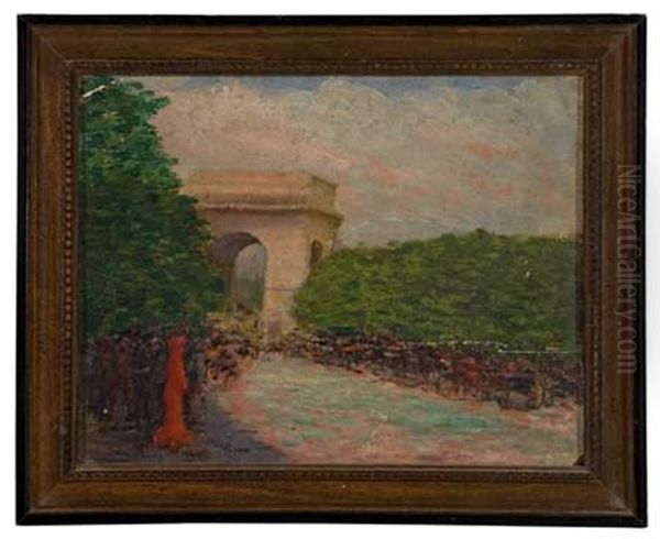 L'arc De Triomphe - view 1