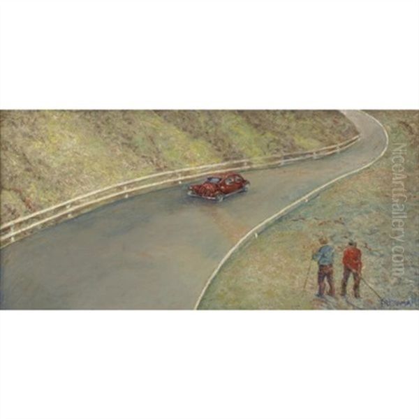 Stoughton, Massachusetts (winding Road) - view 1