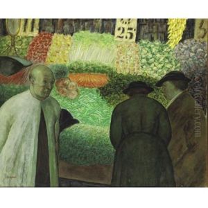 Vegetable Stand by Arnold Aaron Friedman