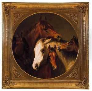Lovak (horses) by A. C. Friedrich