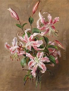 Tigerlilien by Caroline Therese Friedrich