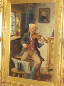 The Violinist by Alexander Austen