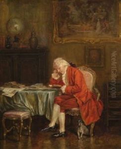Bei Der Lekture by Harald Friedrich