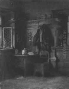 Interieur Einer Suddeutschen Bauernstube by Harald Friedrich