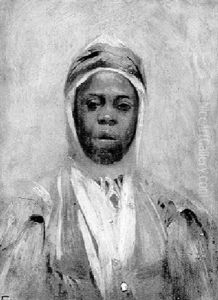 Portrait Eines Afrikaners by Otto Friedrich