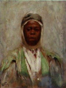 Portrait Of A Moor, Small Half Length