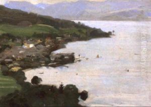 Weyregg Am Attersee by Otto Friedrich