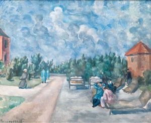 Lazarettgarten by Fritz Friedrichs