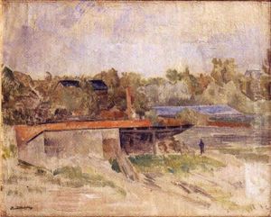 Paysage Mediteranneen by Fritz Friedrichs