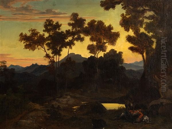 Resting Shepherd - view 1